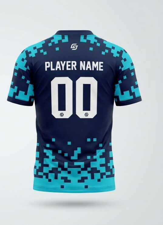 Pixel Rush Esports Jersey, back