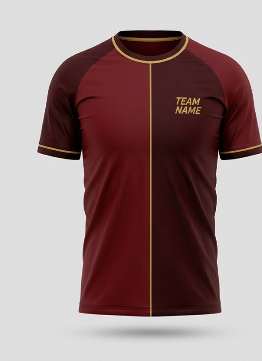 Maroon Half Esports Jersey