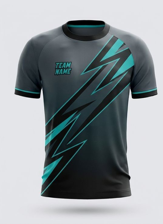 Charcoal Lightning Esports Jersey