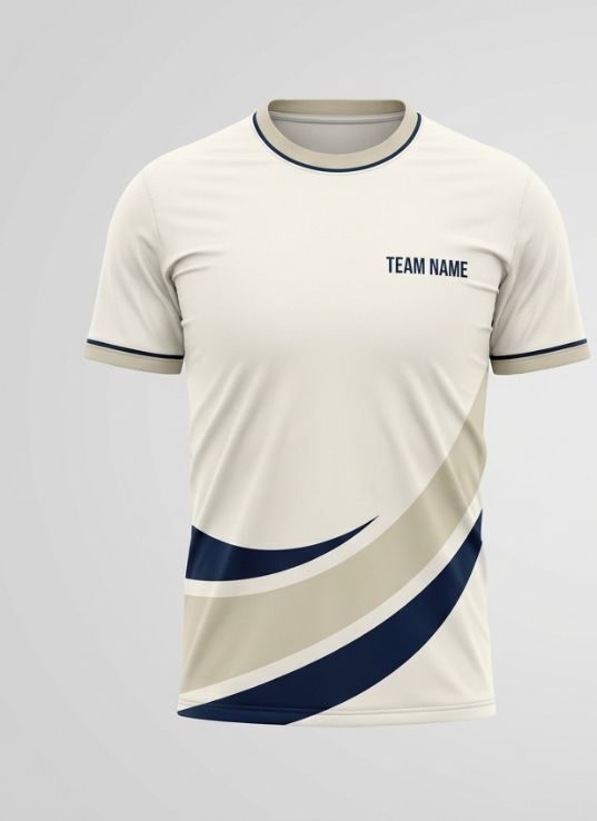 Ivory Wave Volleyball Jersey