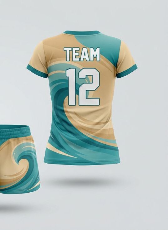 Sand & Sea Volleyball Jersey, sand beige, back