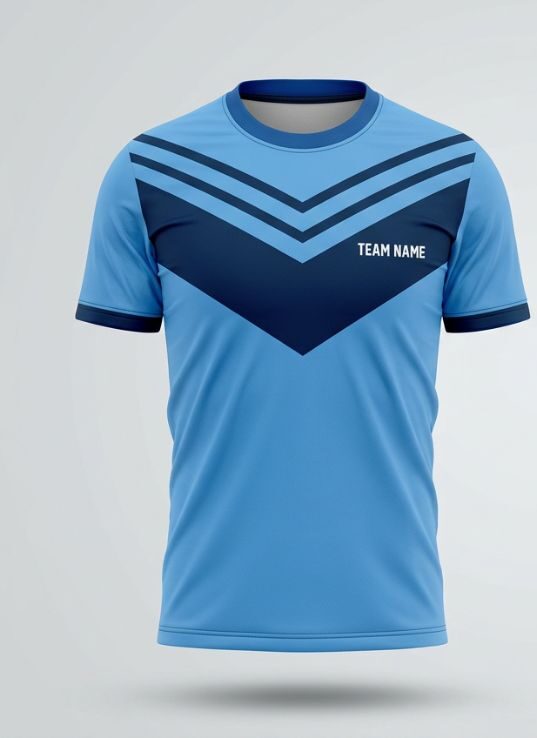 Sky Chevron Volleyball Jersey