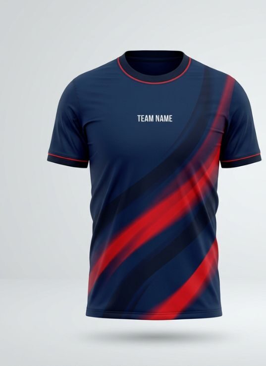 Navy Flow Volleyball Jersey