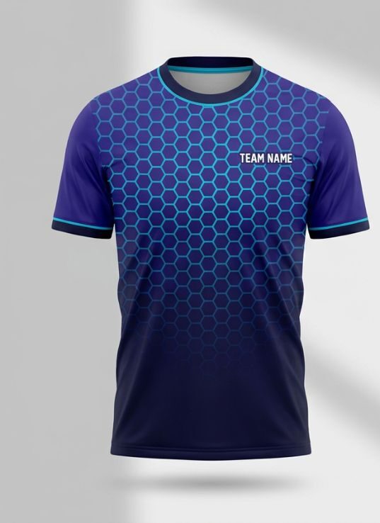 Indigo Hex Volleyball Jersey