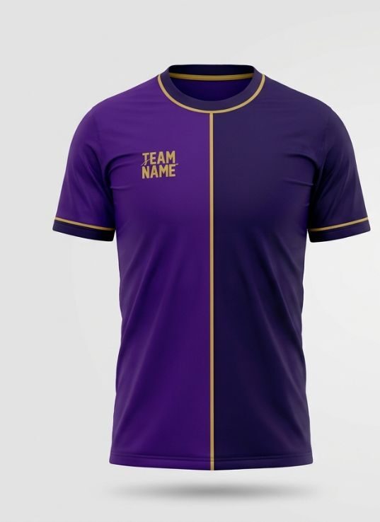 Purple Split Volleyball Jersey