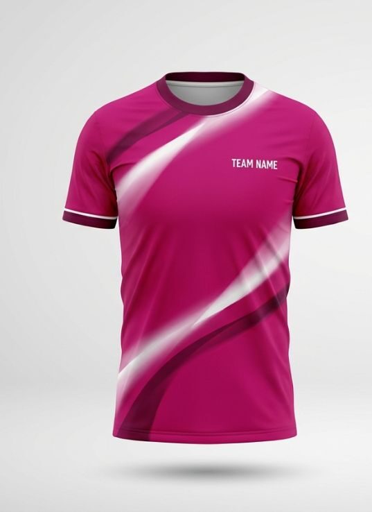 Magenta Flow Volleyball Jersey