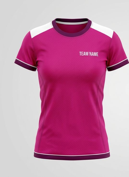 Magenta Weave Volleyball Jersey