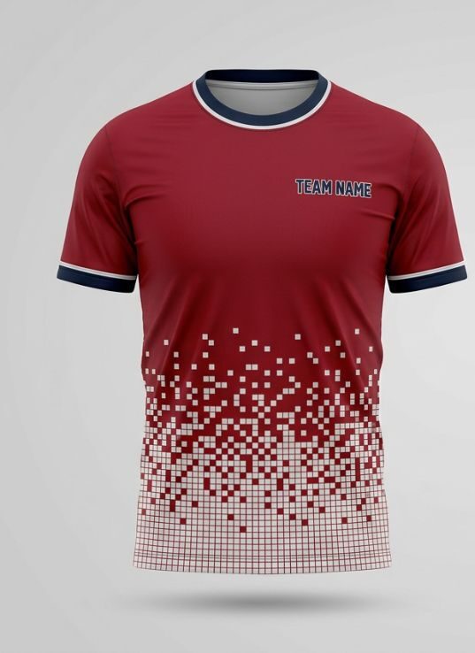 Crimson Fade Volleyball Jersey