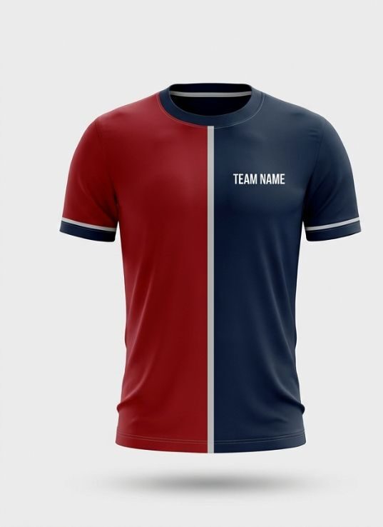 Crimson Split Volleyball Jersey