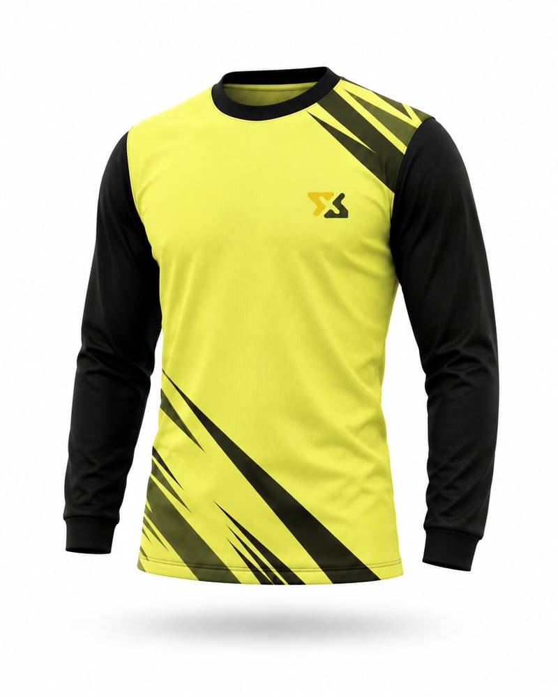 Kids Custom Running Jersey: Round Neck, Full Sleeve