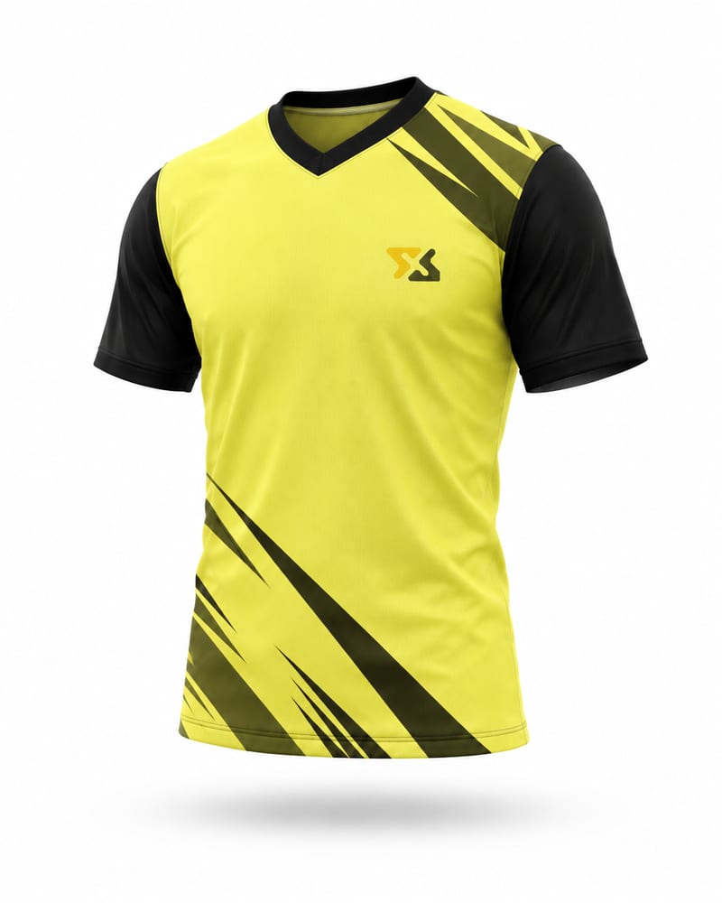 V Neck, Half Sleeve