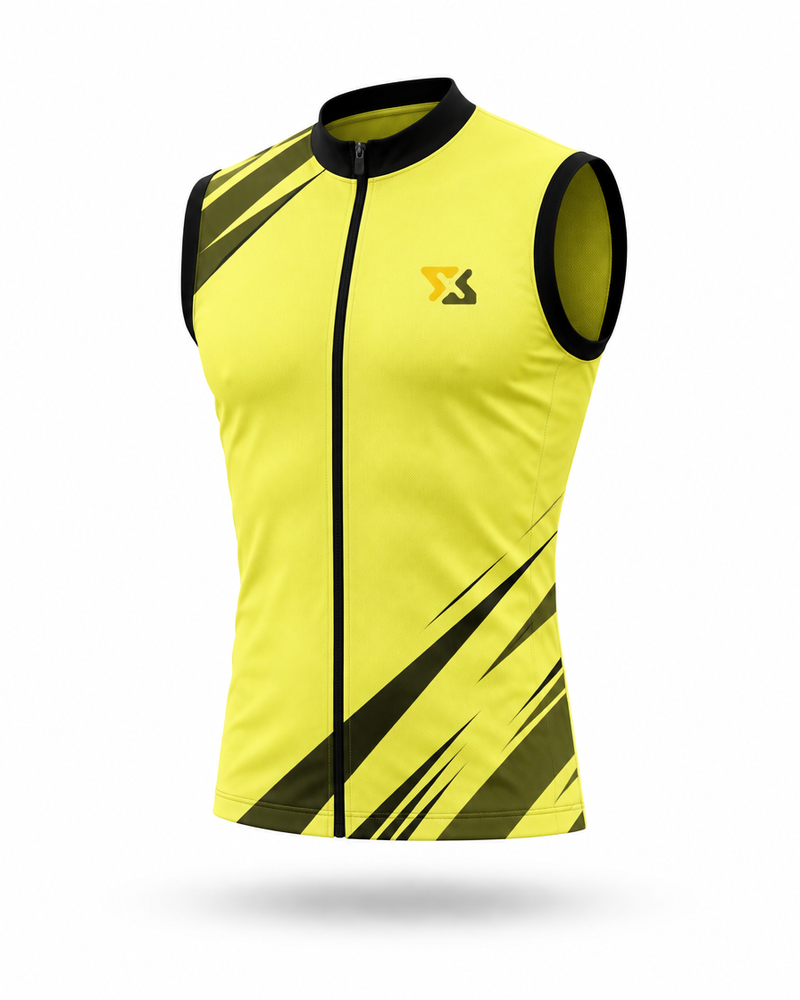 Men’s Custom Cycling Jersey: Sleeveless