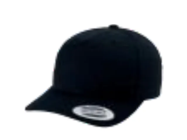 Yupoong Mid Profile Cap (6363B) in Black