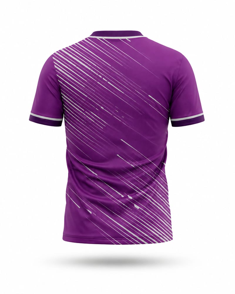 Orchid Speed Cricket Jersey, orchid purple, back