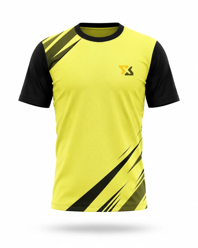 Men's Custom Kabaddi Jersey: Round Neck, Half Sleeve, front
