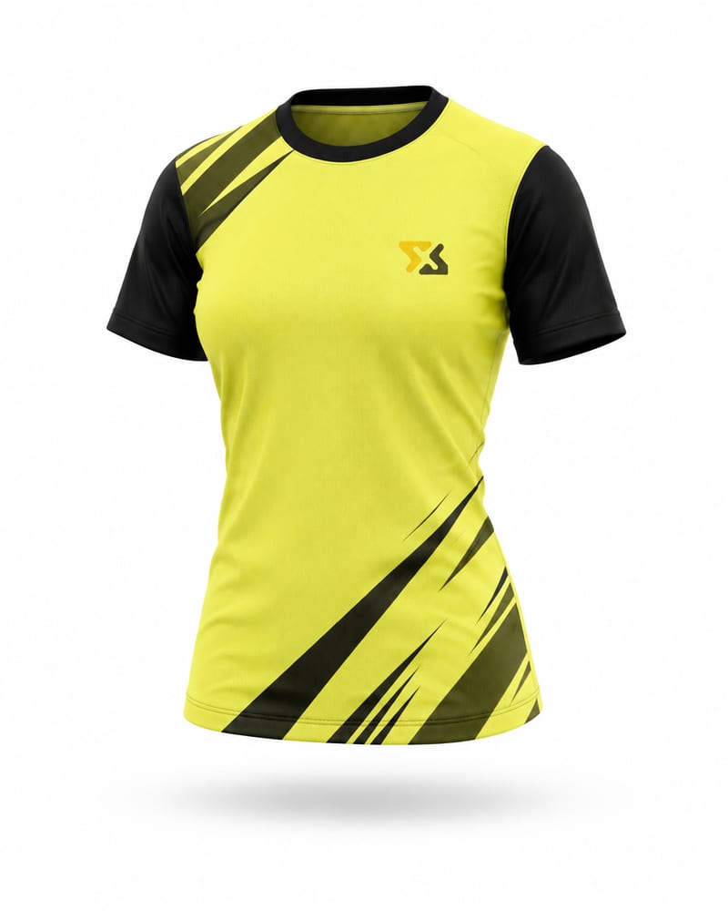 Women’s Custom Cricket Jersey: Round Neck, Half Sleeve, Raglan
