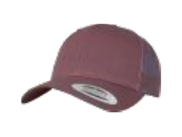 YP Classics Retro Trucker Cap (6606) in Maroon