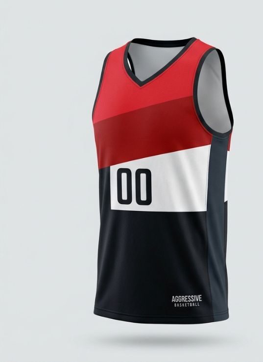 Crimson Blitz Basketball Jersey