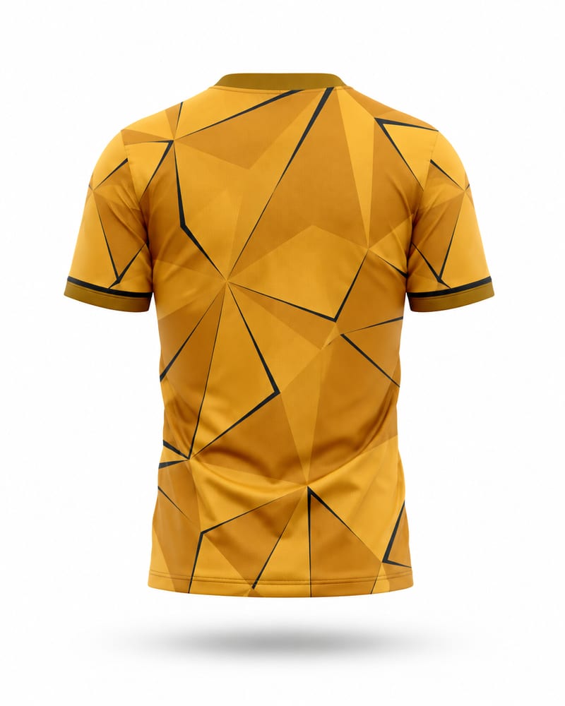 Amber Crystal Cricket Jersey, amber, back