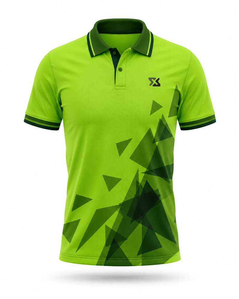 Lime Shard Cricket Jersey
