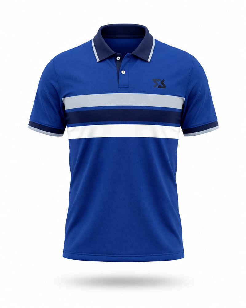Royal Retro Cricket Jersey