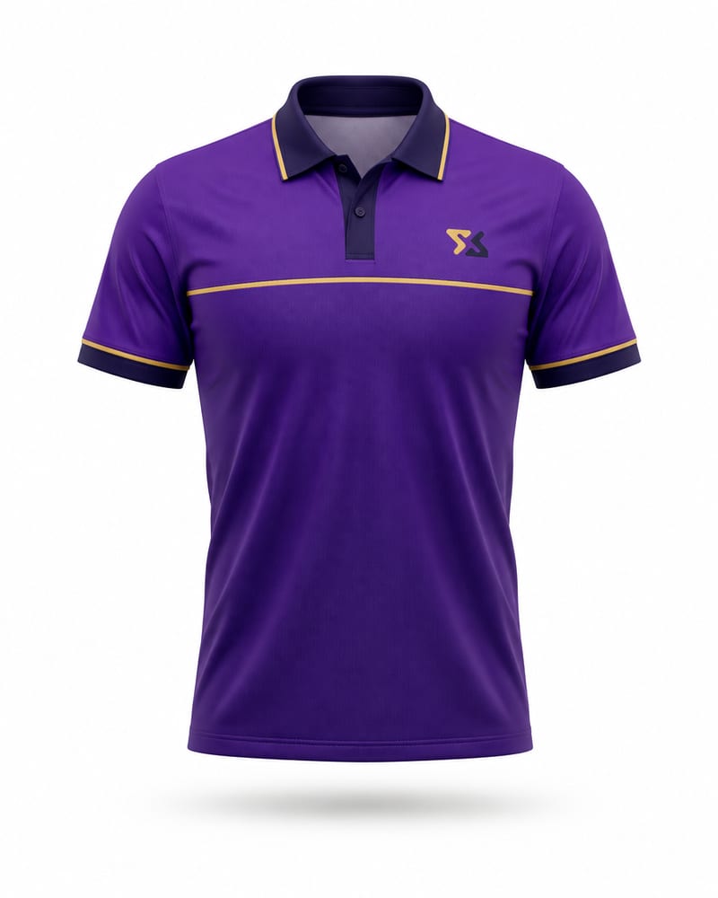 Purple Fade Cricket Jersey