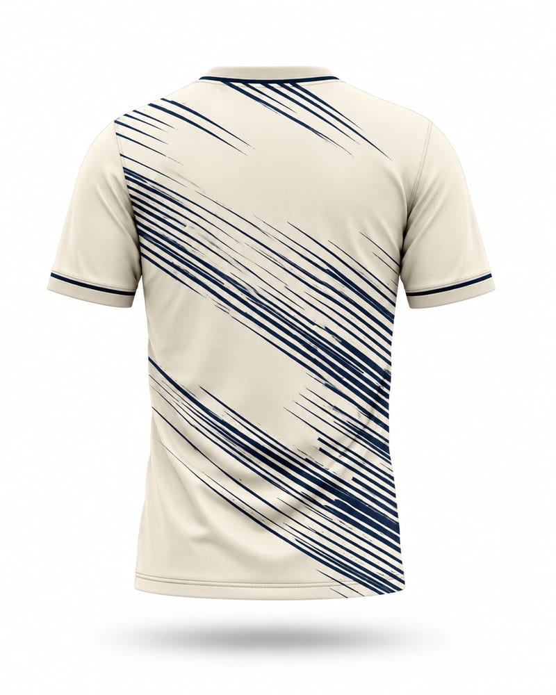 Ivory Speed Cricket Jersey, ivory, back