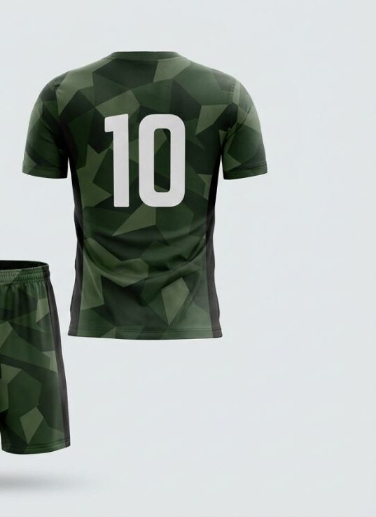 Covert Camo Soccer Jersey, back