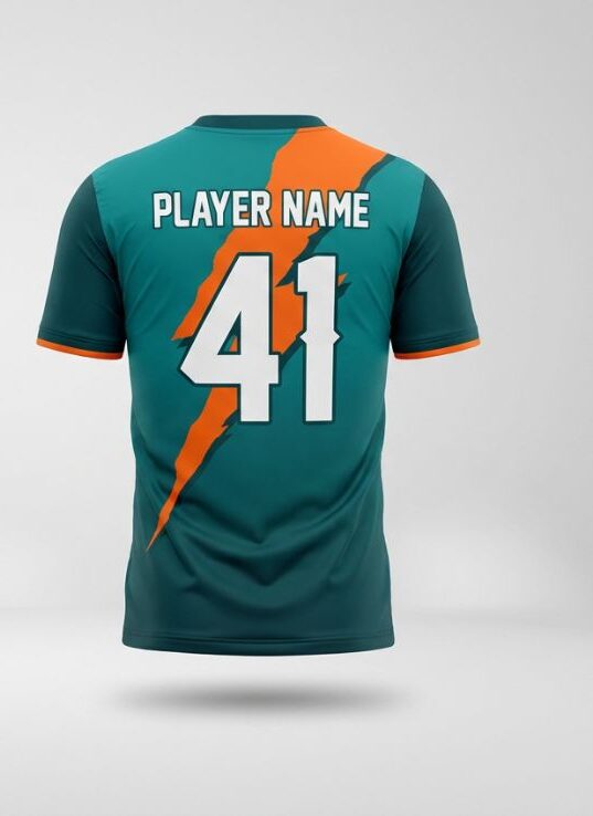 Teal Volt Soccer Jersey, teal, back