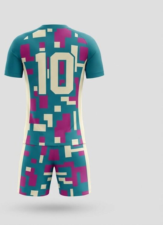 Retro Arcade Soccer Jersey, back