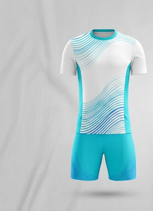 Aqua Current Soccer Jersey