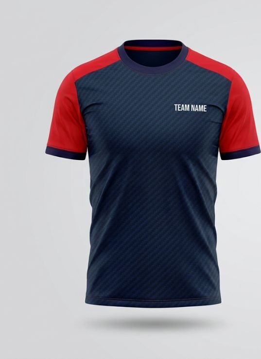 Navy Weave Soccer Jersey