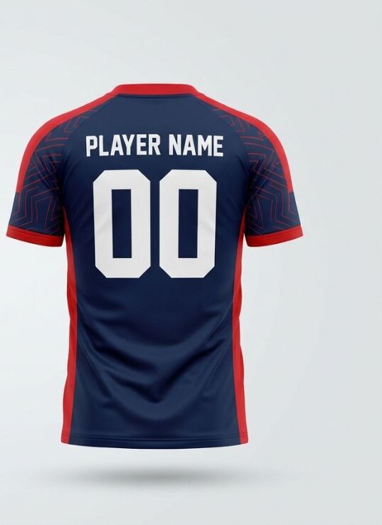 Warrior Maze Soccer Jersey, back