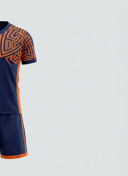 Warrior Lines Soccer Jersey, back