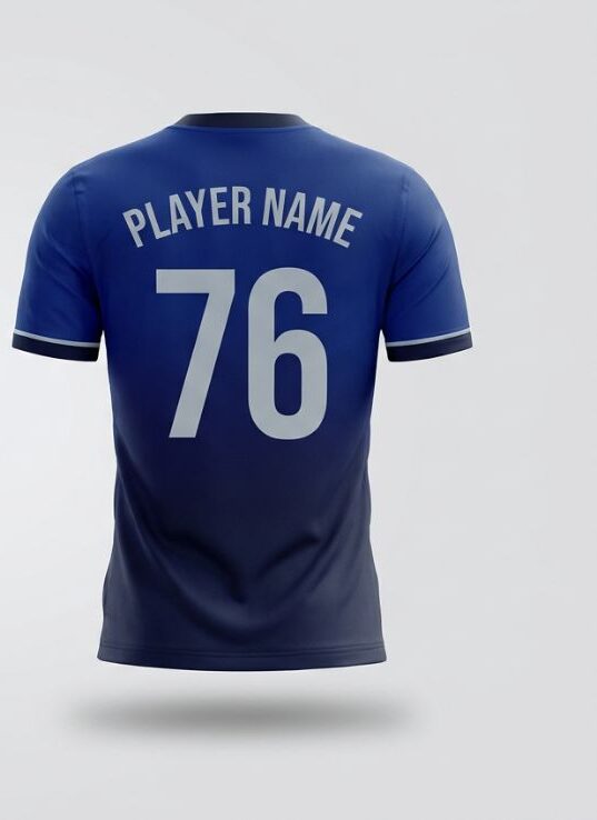Royal Dusk Soccer Jersey, royal blue, back