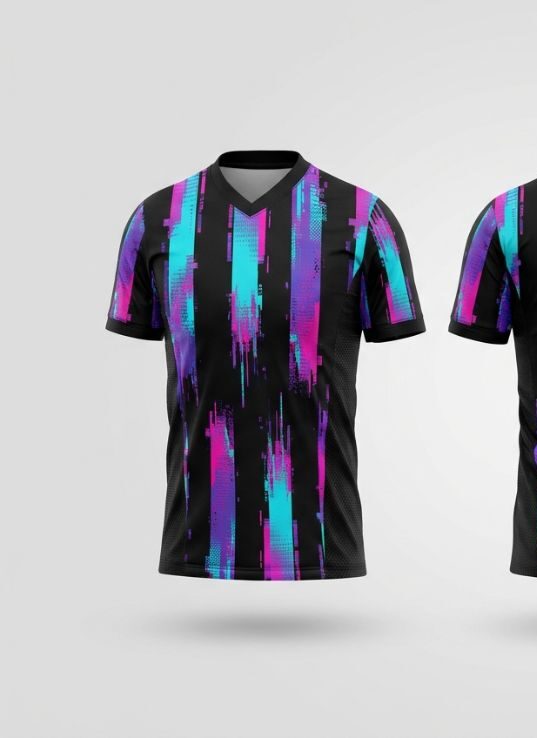 Glitch Wire Soccer Jersey