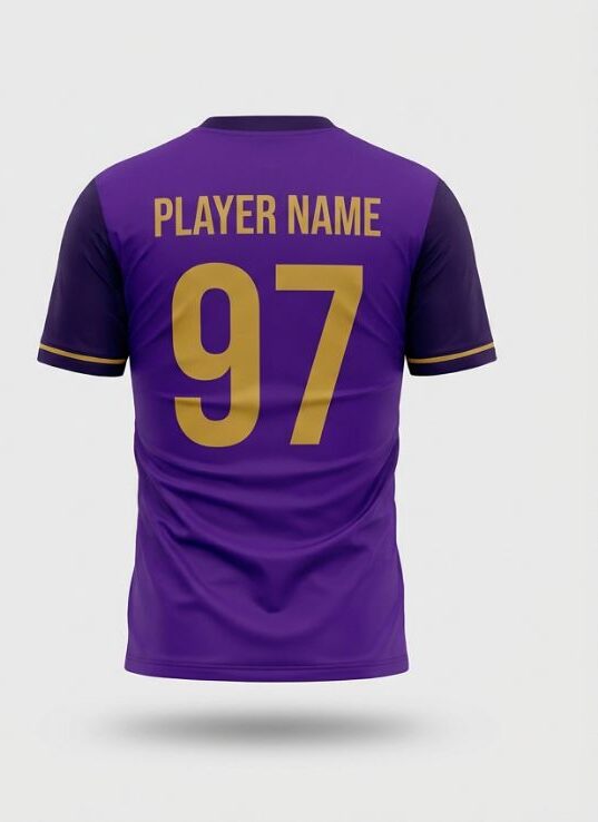 Purple Royale Soccer Jersey, purple, back