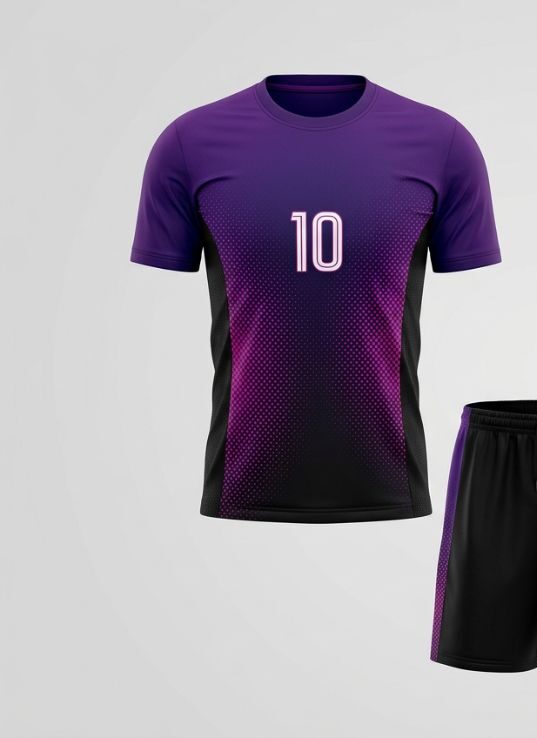 Dusk Halftone Soccer Jersey