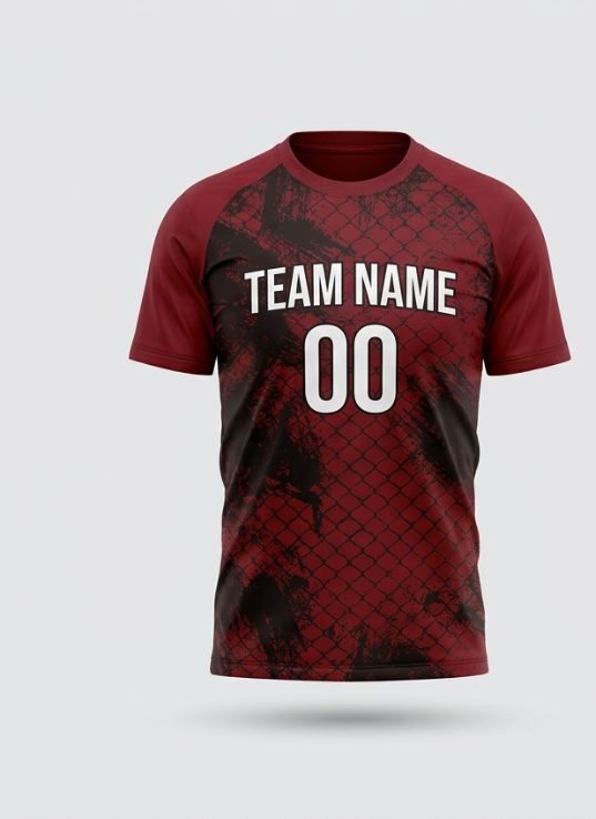 Crimson Cage Soccer Jersey