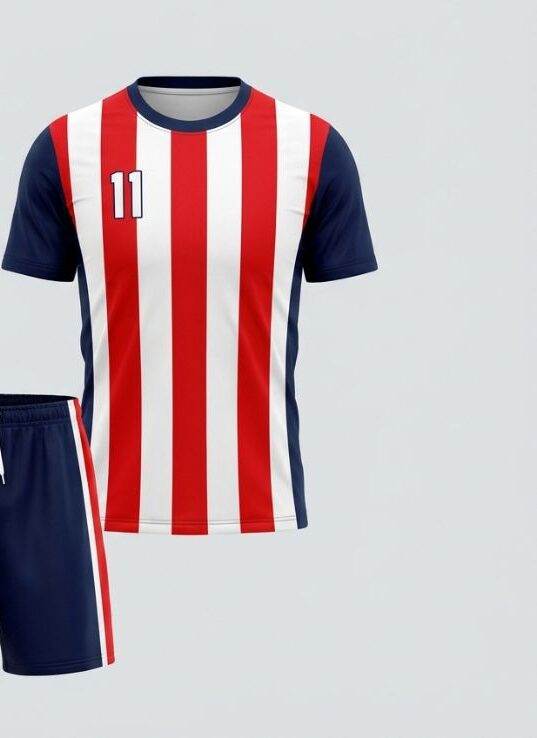 Vanguard Stripes Soccer Jersey, back