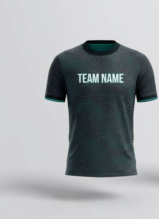 Charcoal Topo Soccer Jersey