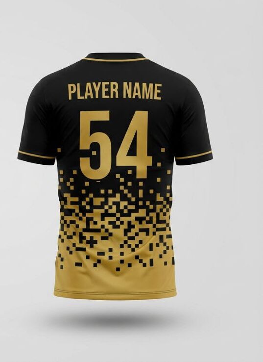 Onyx Fade Soccer Jersey, onyx black, back