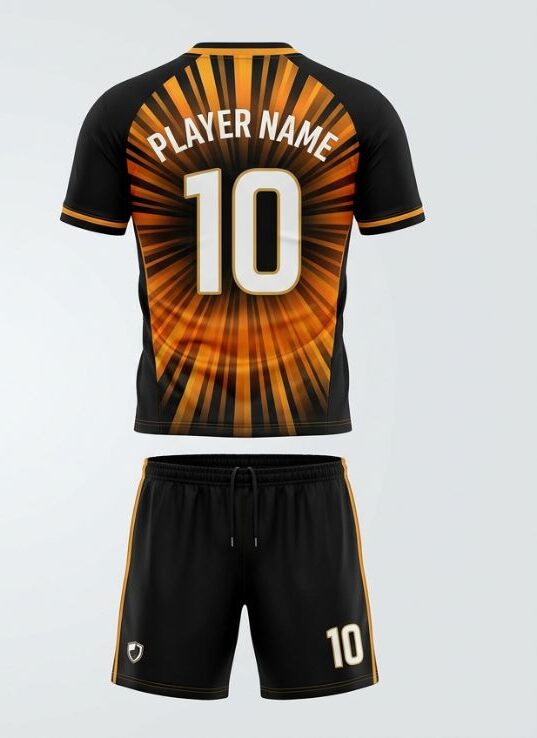 Solar Rays Soccer Jersey, back