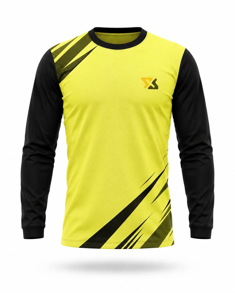 Kids Custom Running Jersey: Round Neck, Full Sleeve, front