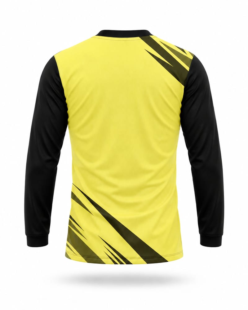 Kids Custom Running Jersey: Round Neck, Full Sleeve, back