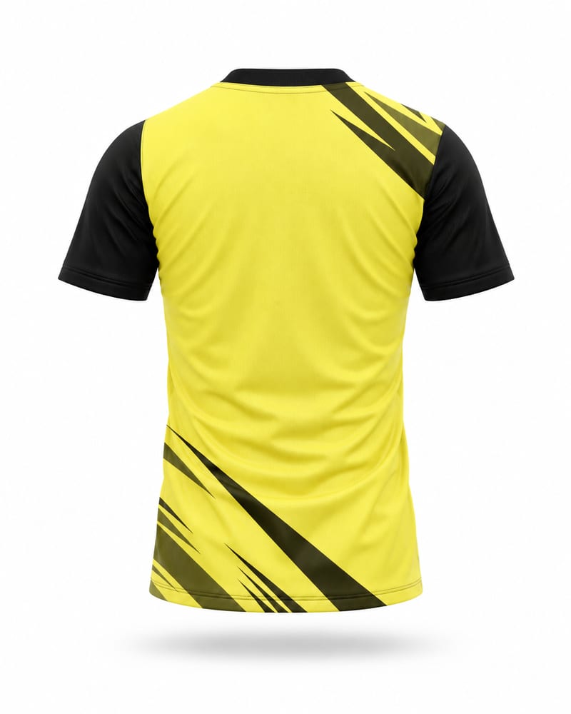 Kids Custom Running Jersey: Round Neck, Half Sleeve, Raglan, back