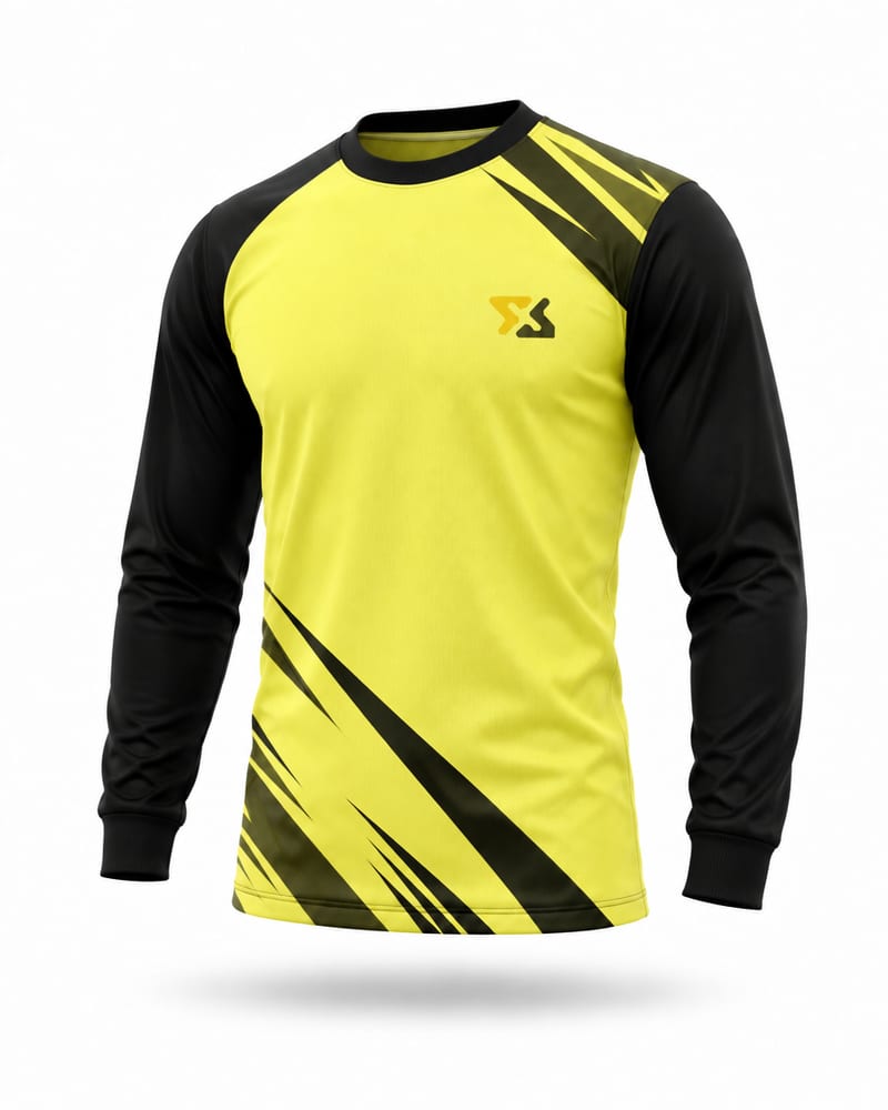 Men’s Custom Running Jersey: Round Neck, Full Sleeve, Raglan