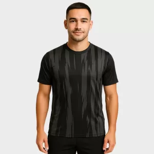Shadow Strike Performance Jersey – Black with Stealth Grey
